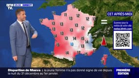 La pluie s'impose sur les trois quarts de la France, avec des températures comprises entre 10°C et 20°C... La météo de ce mercredi 3 janvier