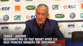 France – Andorre : Deschamps pas du tout inquiet après les deux penalties manqués par Griezmann