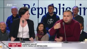 Laurence Sailliet sur le plateau des GG