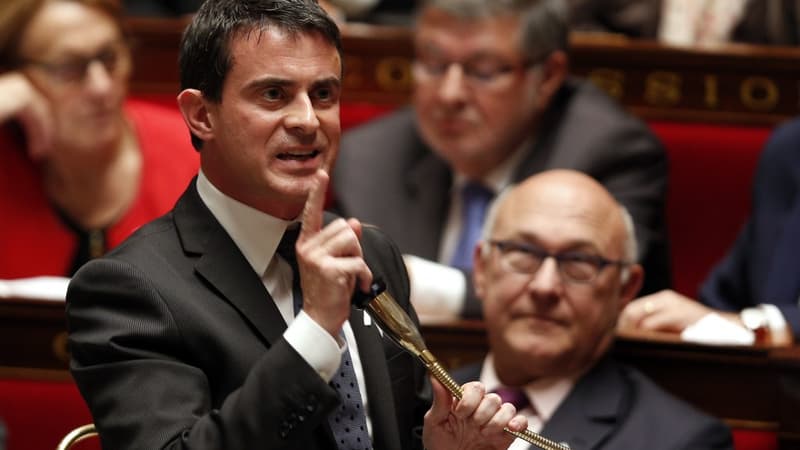 Devant les députés, Manuel Valls s'en est pris mardi à certains responsables patronaux.