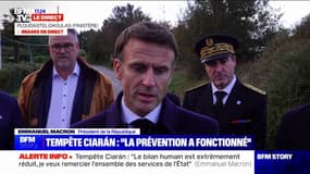 Tempête Ciarán: "La priorité va être de continuer à dégager les routes, rétablir l'électricité, internet et le téléphone"