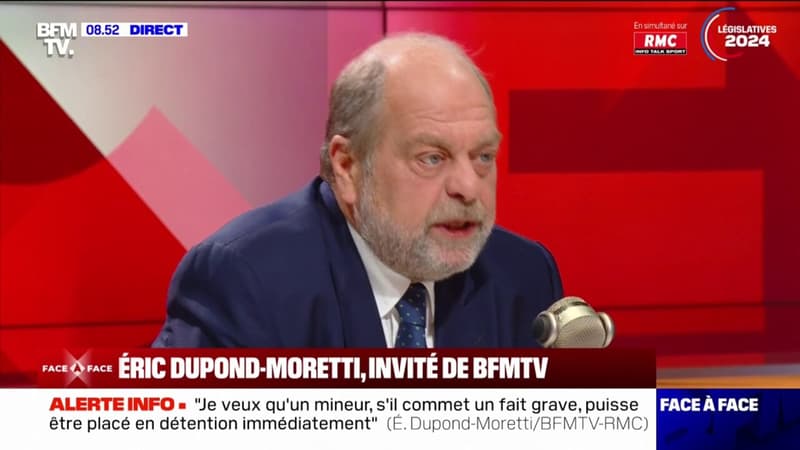 Éric Dupond-Moretti sur les électeurs d'Éric Zemmour: 
