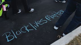 Le 19 janvier 2015, une marche en hommage du jeune Noir tué à Ferguson dans le Missouri, par des policiers.