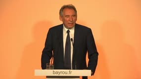 François Bayrou, lors de sa conférence de presse le 21 juin 2017.