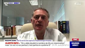Philippe Juvin (chef de service à l'hôpital Georges-Pompidou): "La sortie du confinement doit être accompagnée par un testing de la population"