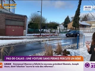 Pas-De-Calais: une voiture sans permis a percuté un bébé