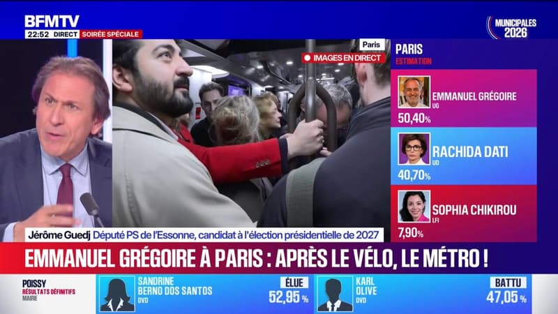 Municipales 2026: "Jean-Luc Mélenchon est un boulet pour la gauche", affirme Jérôme Guedj (PS)