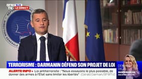 Gérald Darmanin sur Rambouillet: "Comment on peut accepter que des entreprises donnent des contrats de travail à des personnes en situation irrégulière ?"