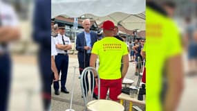 Un premier bilan de la saison estivale a été réalisé ce vendredi par le préfet de la Seine-Maritime, Jean-Benoît Albertini, à Étretat.