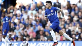 Enzo Fernandez avec Chelsea en mai 2024.