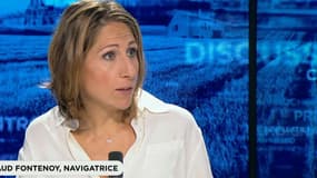 Maud Fontenoy invitée des Grandes Gueules, le  28 octobre 2016.