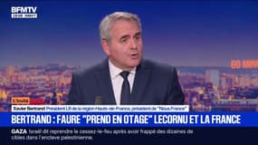 "La taxe Zucman, quelle qu'elle soit, est une folie fiscale", estime Xavier Bertrand (LR)