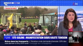 Sainte-Soline: 3200 forces de l'ordre déployées sur le site