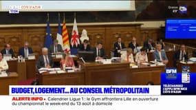 Budget, logement,... au programme du conseil métropolitain de Nice