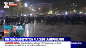 Nouvelle manifestation contre la loi "sécurité globale" à Paris - 12/12