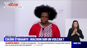 Sibeth Ndiaye sur l'étudiant immolé: "Il faut prendre les choses avec beaucoup de précaution et refuser à toute instrumentalisation politique"
