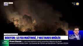 Alpes-Maritimes: le feu de Bouyon maîtrisé, sept hectares parcourus