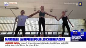 Le club de cheerleaders de Marseille a repris les entraînements