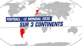Football : la Coupe du monde 2030 aura lieu... sur 3 continents