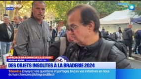 Braderie de Lille: un stand propose des prothèses oculaires à la vente