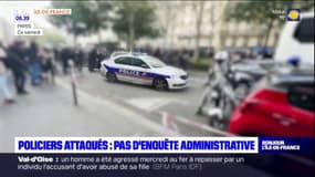 Voiture de police attaquée à Paris: aucune enquête administrative ne sera ouverte