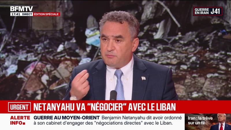 Les Libanais sont des gens avec qui on veut vivre en paix, déclare Joshua Zarka, ambassadeur d'Israël en France