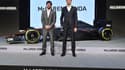 Fernando Alonso et Jenson Button