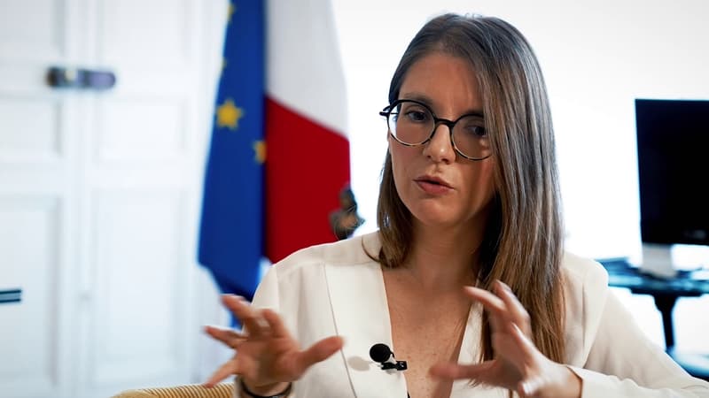 "C'est un parti anti-France": Aurore Bergé appelle la gauche à rompre avec LFI pour les municipales et le RN à lui faire barrage