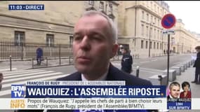 François de Rugy estime que "Laurent Wauquiez devrait s'excuser devant les Français"