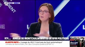 Budget: "Il n'y a pas de renoncement écologique" (Amélie de Montchalin, ministre chargée des Comptes publics)