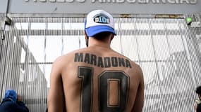Un fan de Maradona à Buenos Aires le 3 novembre 2020
