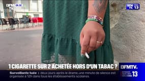 Une cigarette sur deux n'est pas achetée dans un bureau de tabac, selon une étude