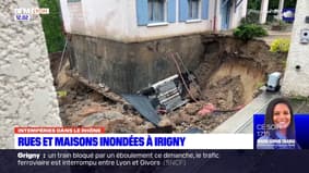 Irigny: une famille évacuée après un éboulement lié aux fortes pluies