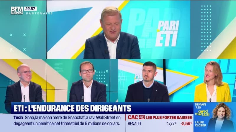 Pari ETI : Patrice Bégay reçoit Arnaud Gauthier (mc2i,), Samuel Brigantino (Glass Express), Raphaëlla Nolleau (Yacon & Co) et François Moisson (Excelya) - 05/02