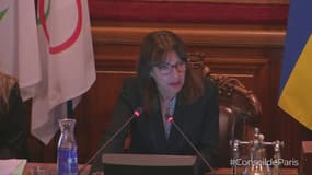Anne Hidalgo au Conseil de Paris, le 14 novembre 2023. 