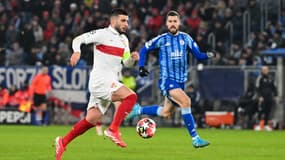 Deniz Undav lors du match Bratislava-Stuttgart (1-3, Ligue des champions), le 21 janvier 2025