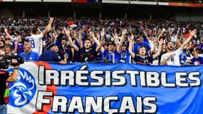 Les Irrésistibles Français lors de France-Finlande, le 7 septembre 2021