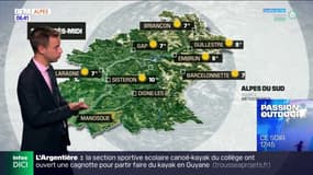 Météo Alpes du Sud: Une journée ensoleillée pour entamer le mois de décembre, jusqu'à 7°C attendus à Barcelonnette