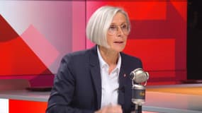 La maire de Romans-sur-Isère Marie-Hélène Thoraval le 28 novembre 2023 sur BFMTV-RMC 