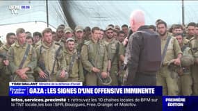 Offensive à Gaza: "Organisez-vous, soyez prêts", déclare Yoav Gallant, ministre israélien de la Défense aux soldats de Tsahal