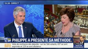 Laurent Wauquiez: "Édouard Philippe a fait le travail d’un Premier ministre"