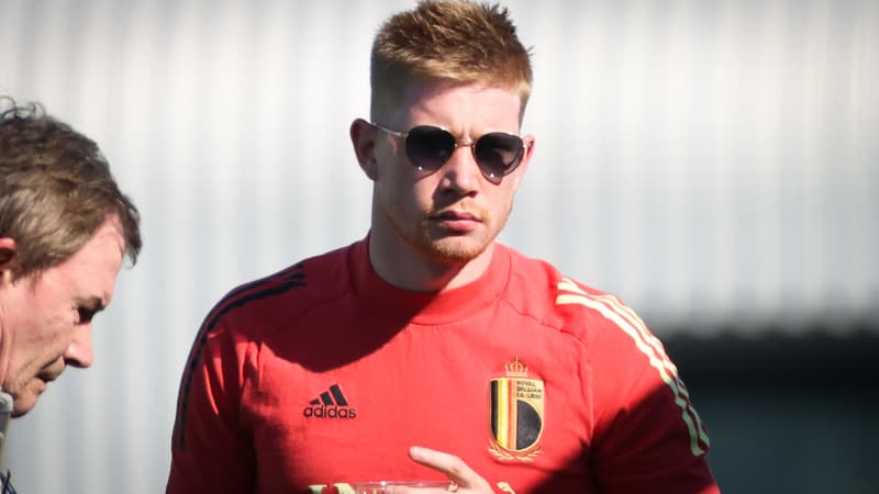 Kevin De Bruyne avec la Belgique