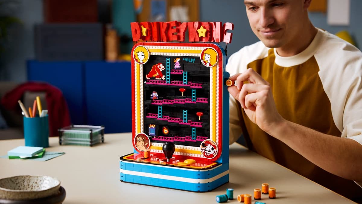 Nintendo: Lego va lancer une borne d'arcade pour (re)jouer au premier "Donkey Kong", comptez 1.367 briques, un peu de patience et beaucoup de nostalgie
