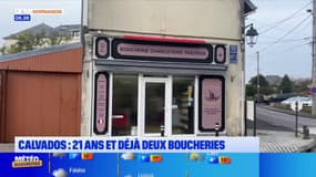 Calvados: à seulement 21 ans, Florentin est déjà à la tête de deux boucheries à Caen et Ouistreham