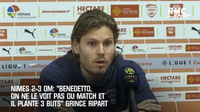 Nîmes 2-3 OM: "Benedetto, on le voit pas du match et il plante 3 buts" grince Ripart