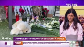 Emmanuel et Brigitte Macron se rendent à Annecy 