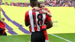 Jermain Defoe et Bradley Lowery