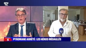 Story 3 : Pyromane arrêté et héros médailles dans le Var - 25/08