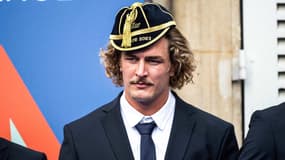 Bastien Chalureau avec le XV de France en septembre 2023