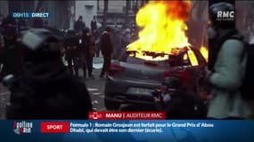 Violences dans les manifestations: "Je me suis fait gazer en mangeant un sandwich"